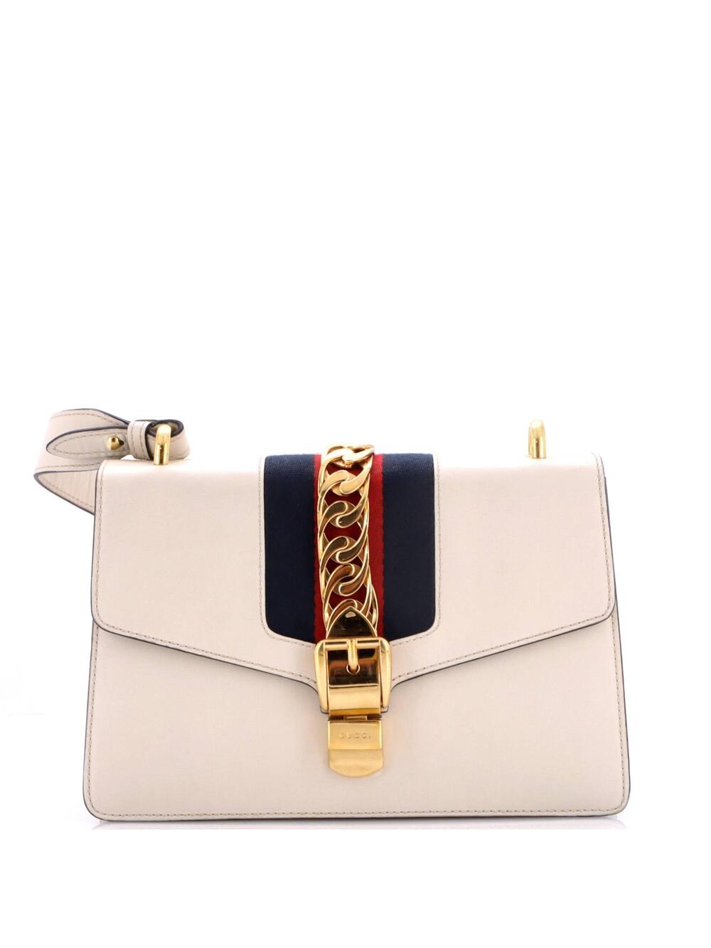 Gucci Sylvie Shoulder Bag Leather Small #303222G87B